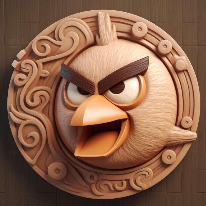 Games (st angry birds 4, GAMES_31700) 3D models for cnc